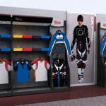 Meuble mural pour présenter vos accessoires cycles et moto